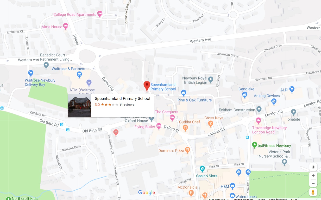 Newbury Map